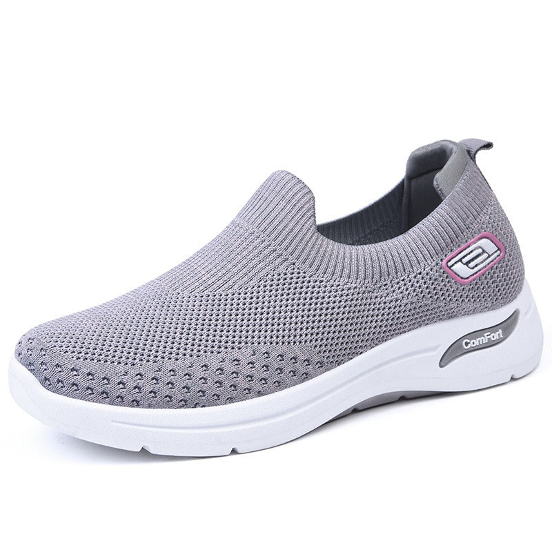Women's shoes casual walking soft soled mother's shoes Tiktok fashion breathable sports shoes women